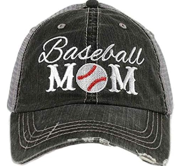 Baseball Mom Baseball Hat - Trucker Hat for Women - Stylish Cute Sports Hat
