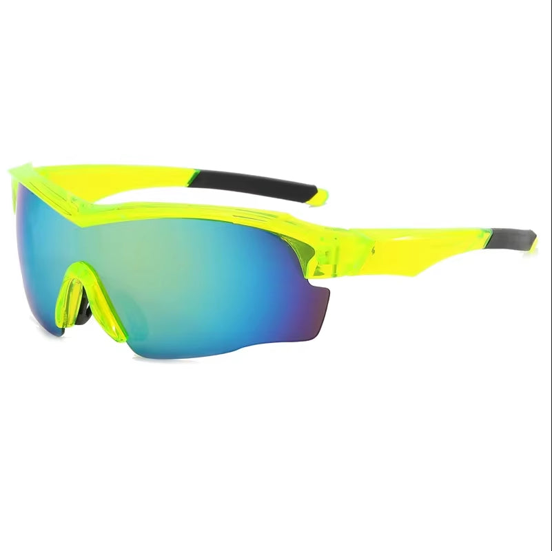 Cycling Sports Sunglasses, Colorful Sunglasses, Outdoor Sports UV Resistant Glasses, Protective Goggles, Sunglasses