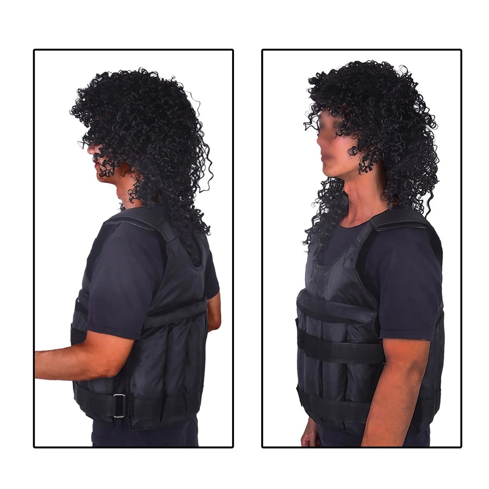 Exercise Weighted Vest for Women and Men Adjustable Weight 20Kg Sports Training Fitness Vest Running Training Slow Running Walking !